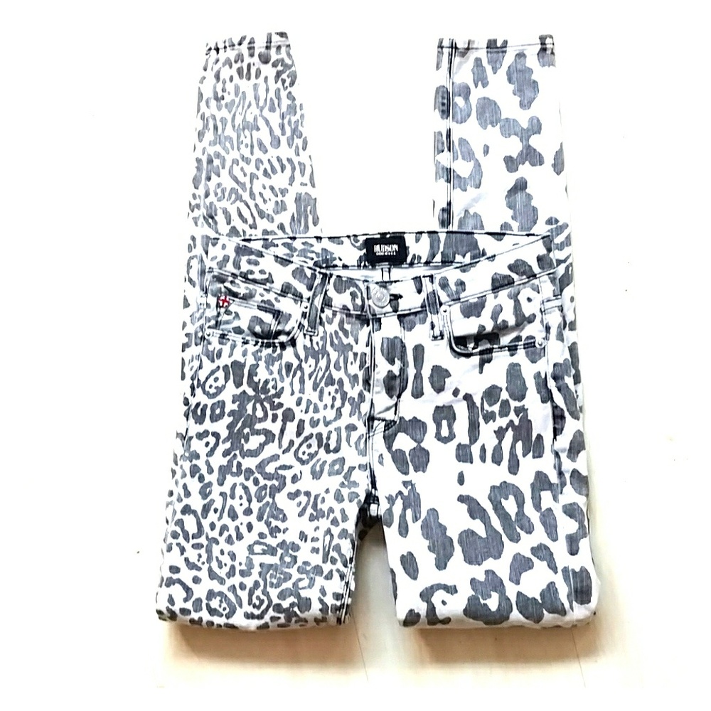 Hudson animal print jeans 26